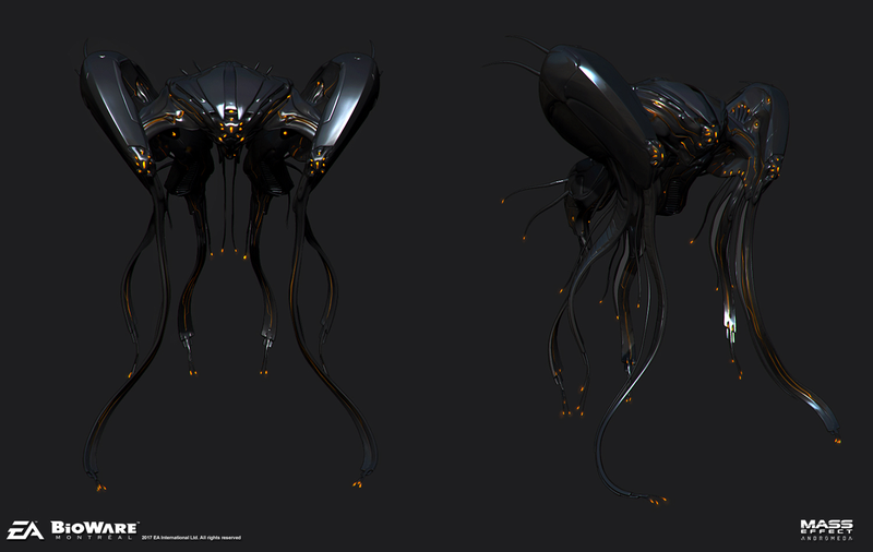 Illustration for article titled Some Aliens From Mass Effect: AndromedaÂ